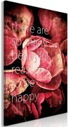 Πίνακας - There Are so Many Beautiful Reasons to Be Happy (1 Part) Vertical - 40x60