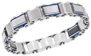 Βραχιόλι Senza Men&#039;s Steel Double Face