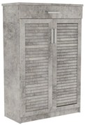 Shoe cabinet Sante 20 pairs antique anthracite 80x37x123cm 80x37x123 εκ.