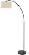 Φωτιστικό Δαπέδου Zenith 16023 130x50x170cm 1xE27 15W Black-Beige TK Lighting