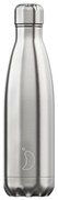 Μπουκάλι Θερμός 500ml Chilly's Bottle Original Silver