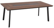 Τραπέζι TABER Αλουμινίου Γκρί με Επιφάνεια Polywood 200x100x75Υ εκ. 200x100x75 εκ.