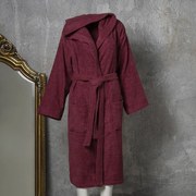 Μπουρνούζι Με Κουκούλα Liberty XL Bordeaux Melinen