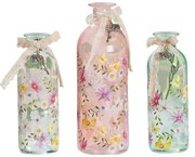 Βάζο ArteLibre Διάφανο Γυαλί 16cm Σε 3 Αποχρώσεις-05160640