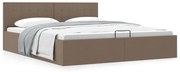 Πλαίσιο Κρεβατιού με Αποθηκ. Χώρο Taupe 180x200 εκ. Υφασμάτινο  - Μπεζ-Γκρι