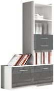 Βιβλιοθήκη Raj 1-Gkri - 85.00Χ53.00Χ193.00cm