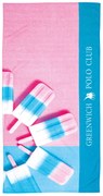 Παιδική Πετσέτα Θαλάσσης (70x140) Greenwich Polo Club 3721 Pink/Ciel