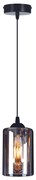 KQ 8877-1 SMOG PENDANT SMOKED GLASS Ζ2