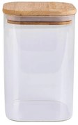 Δοχείο Αποθήκευσης Essentials Γυάλινο Με Καπάκι 950ml Bamboo Estia 01-12939