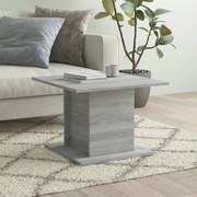Τραπεζάκι Σαλονιού Γκρι Sonoma 55,5x55,5x40 εκ. Επεξεργ. Ξύλο 813096