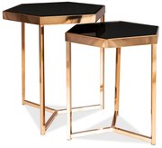 BENCH MILOS BLACK/CHAMPAGNE (SET) DIOMMI MILOCCZSZ