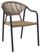 Πολυθρόνα Αλουμινιου Sasta 6.0203 56x64x81cm Dark Grey Zita Plus
