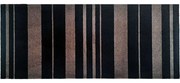 Χαλάκι Κουζίνας Universal 027 Lines 67x150cm Black-Beige Sdim 67X150cm Polyamide