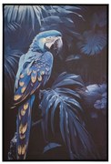 Πίνακας Χρυσοτυπία Καμβάς Blue Parrot 83x123εκ. iliadis 89158
