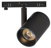 Σποτ Μαγνητικό Φωτιστικό Ράγας LED 9W IP20 4000K Μαύρο TON TON940B Aca-TON940B-Μαύρο TON940B