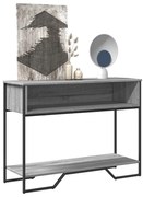 vidaXL Τραπέζι Κονσόλα Γκρι Sonoma 100x35x74,5 εκ. Επεξεργασμένο Ξύλο