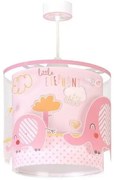 Παιδικό Κρεμαστό Φωτιστικό Οροφής Elephant 61332 Ango Dalber-61332S-Ροζ 61332S