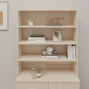 Πάνω Μέρος για Ντουλάπι HAMAR Μελί 90x30x100εκ. Ξύλο Πεύκου 340432