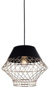 Φωτιστικό Κρεμαστο Aca OD8070BK MADONNA Μαύρο Ματ (Black Mat)