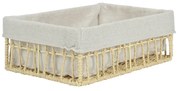 Καλάθι Αποθήκευσης Και Οργάνωσης Nest Μπεζ 28x20x10cm Estia 02-28022