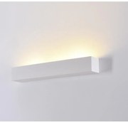 Adeleq Απλίκα Γύψινη Ορθογώνια Ντουί 3xG9 Max 25W 51x8x8cm Λευκό 21-11030