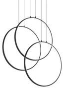 Κρεμαστό Φωτιστικό Οροφής LED 82W Μαύρο Frame 269337 Ideal Lux 269337