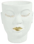 Κασπώ Lips 013.787463 18x19cm White Ceramic
