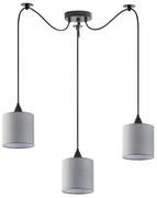 Φωτιστικό Οροφής SE21-BL-B10-BL3-SH2 ADEPT PENDANT Grey Shade Pendanr+ - 51W - 100W - 77-9016