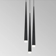 Φωτιστικό Οροφής Κρεμαστό 01220-07 G9  LED D30cm Black Luma