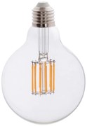 ΛΑΜΠΤΗΡΑΣ GLOBO LED FILAMENT 12W E27 3000K ΔΙΑΦΑΝΟΣ