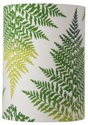 Καπέλο Φωτιστικού 1xE27 Πράσινο Λινό Fern Leaves SH101048-D Ebb&amp;Flow-SH101048-D-Πράσινο SH101048-D