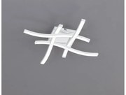 Πλαφονιέρα Φωτιστικό Οροφής 4xLED 5W Μαύρο 4000Κ Route R62474131 Trio Lighting-R62474131-Λευκό R62474131
