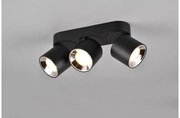 Σποτ Φωτιστικό Οροφής 3xGU10 Κινητό Guayana Lighting-651000332-Μαύρο 651000332