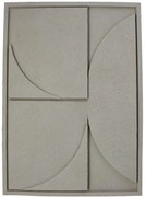 Διακοσμητικό Τοίχου ArteLibre Μπεζ Polyresin 49.5x4.5x69.5cm