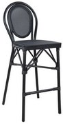 Σκαμπό Bamboo Look HM5060 Μαύρο 47x61x115cm
