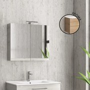 Καθρέπτης ανοιγόμενος με δύο πόρτες Elvezia 8502 Collection:NEW KARAG 75x13x60cm - NMI758502