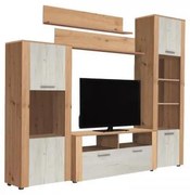 ΚΕΝΤΡΟ ΨΥΧΑΓΩΓΙΑΣ OPUS ARTISAN OAK/WHITE OAK 229*40*189.5 11008881