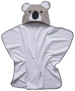 Κάπα Bebe Βαμβακερή 70x90εκ. Smile 4893 Λευκή-Γκρι Das Baby