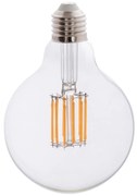 ΛΑΜΠΤΗΡΑΣ GLOBO LED FILAMENT 12W E27 3000K ΔΙΑΦΑΝΟΣ HM4049.01