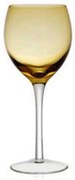 Ποτήρι Νερού Κολωνάτο Irid 52.014.53 360ml Amber Cryspo Trio Γυαλί