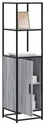 vidaXL Highboard Grey Sonoma Κατασκευασμένο ξύλο και μέταλλο