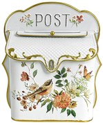 Artekko Artekko Mailbox Λευκό Μεταλλικό Γραμματοκιβώτιο (27x12x32)cm 742-2497