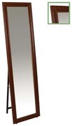 Καθρέπτης Δαπέδου-Τοίχου Ξύλινος 40x148 Ε7185,3 Καρυδί Mdf,Γυαλί
