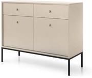 Lh-homefurniture Μπουφές Mono χρώμα Μπεζ 103x83x39cm P_MNBz_21s