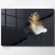 Πίνακας Γυάλινος 970GLS1823 70x50cm Multi Wallity Οριζόντιοι Γυαλί