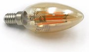 Adeleq Λάμπα COG Κεράκι Ε14 4W 230V Μελί 2200K 13-1406400