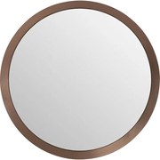 Καθρέφτης Τοίχου Arezzo Coffee Μεταλλικός/Γυαλί Μπρονζέ  100x6,5x100εκ. - Μπρονζέ
