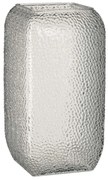 Βάζο Kars 02.1134293 14x14x25cm Γυάλινο Clear Glass