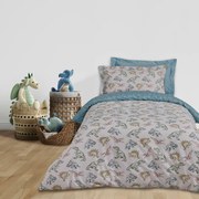 DAS KIDS ΣΕΤ ΣΕΝΤΟΝΙΑ ΜΟΝΑ 170Χ260 4930 BLUE, GREY