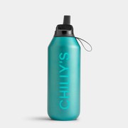 Μπουκάλι Θερμός 500ml Chilly's Series 2 Flip Metallic Atlantis